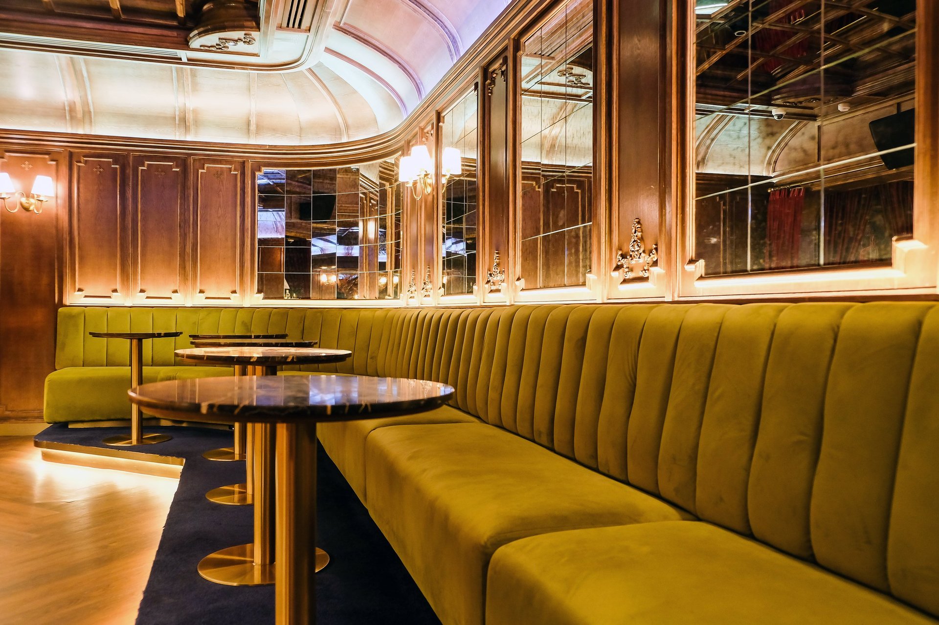 Hideout Bar interior